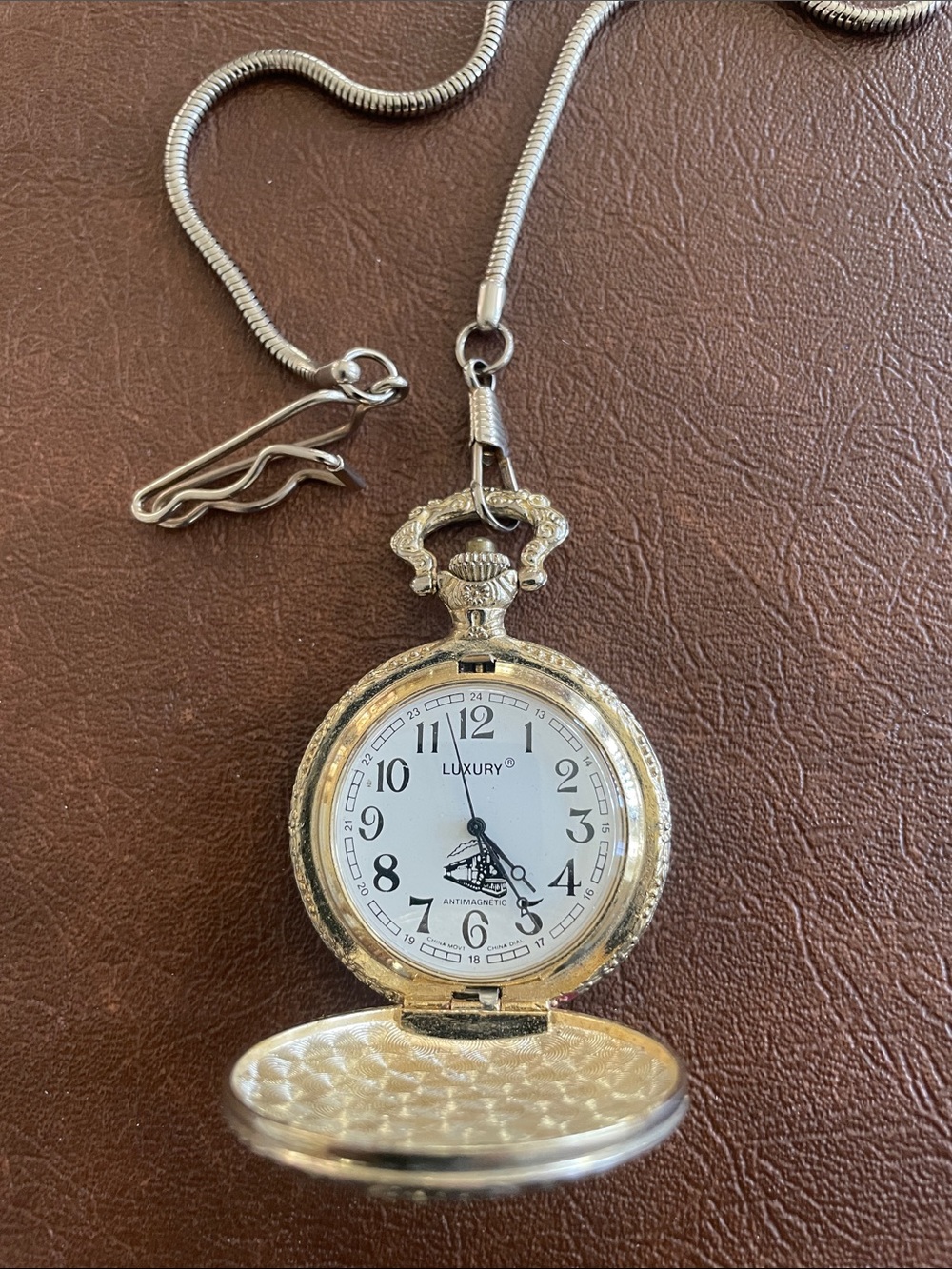 Luxury Men’s Mechanical Pocket Watch